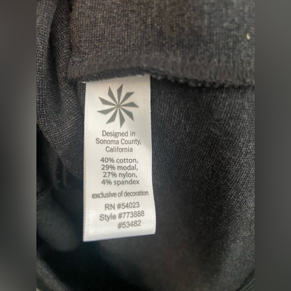 NWOT Athleta Dark Gray Cassidy Long Sleeve Dress Size L. - Picture 8 of 16